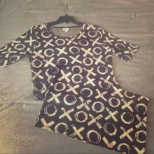 Lularoe XOXO Julia dress- size medium